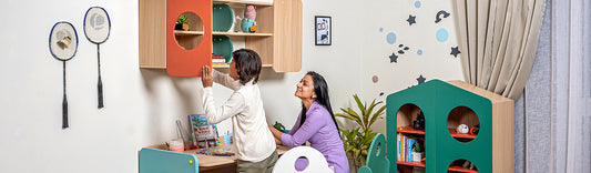 Kids room storage