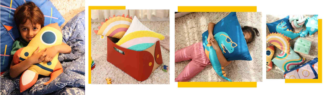 Decorative cushions: Style Trends To Elevate Your Kids Space Desktop