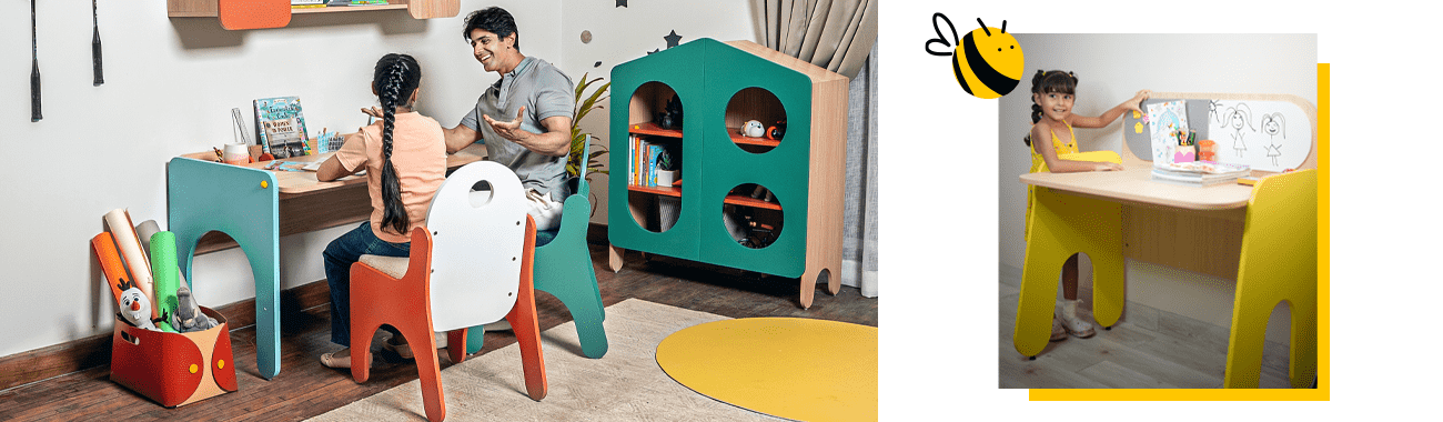 A Guide to Choosing the Perfect Study Table for Your Child - Smartsters