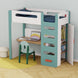 thumbnail All-In-One Loft Bed With Mattress 1
