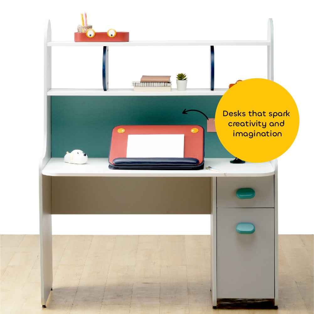 Shop All Rounder | Study Table With Bookshelf & Storage - Smartsters