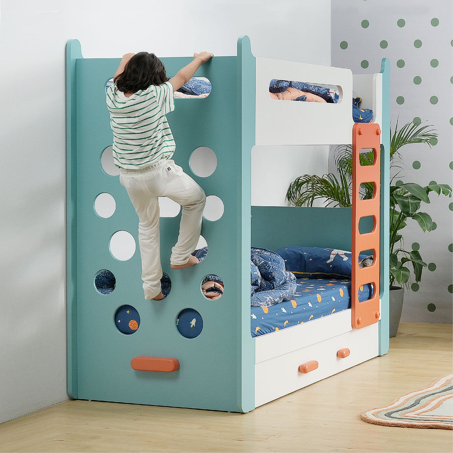 Climbr Bunk Bed with 2 Mattresses