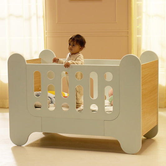Snuggles - Height Adjustable Crib & Cot Bed
