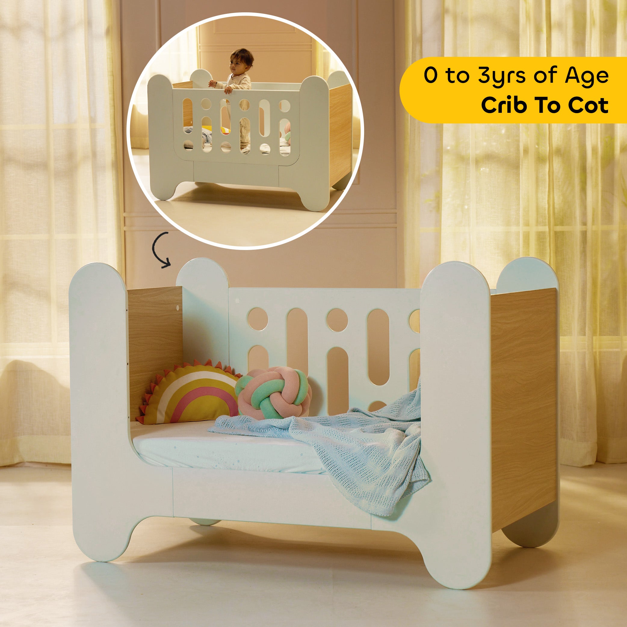Buy Adjustable Cots Cribs Online at Best Price Adjustable Height Smartsters