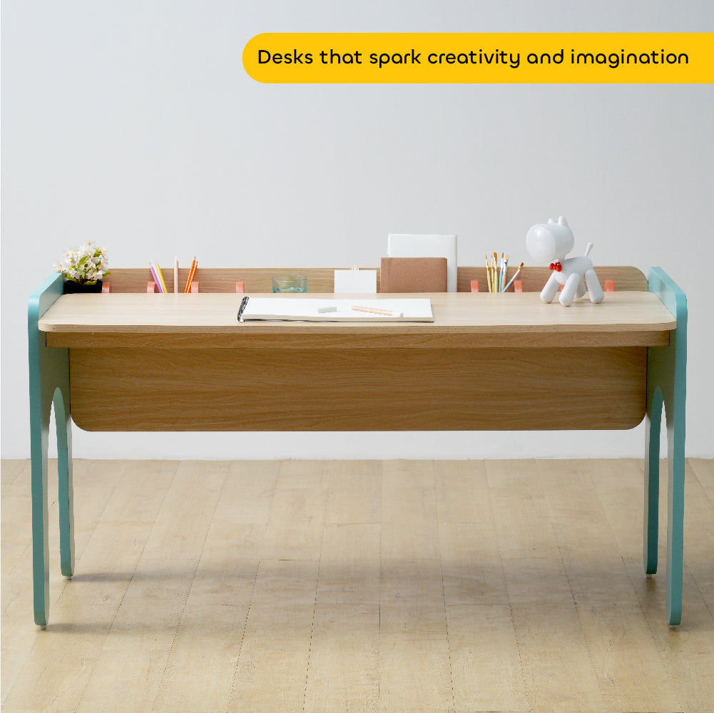 media_gallary Cubby Twin Seater Study Desk 5