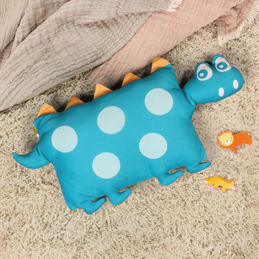 Dinosaur shaped pillow or cushion