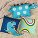 thumbnail Dinosaur, square shaped pillow or cushions combo 1