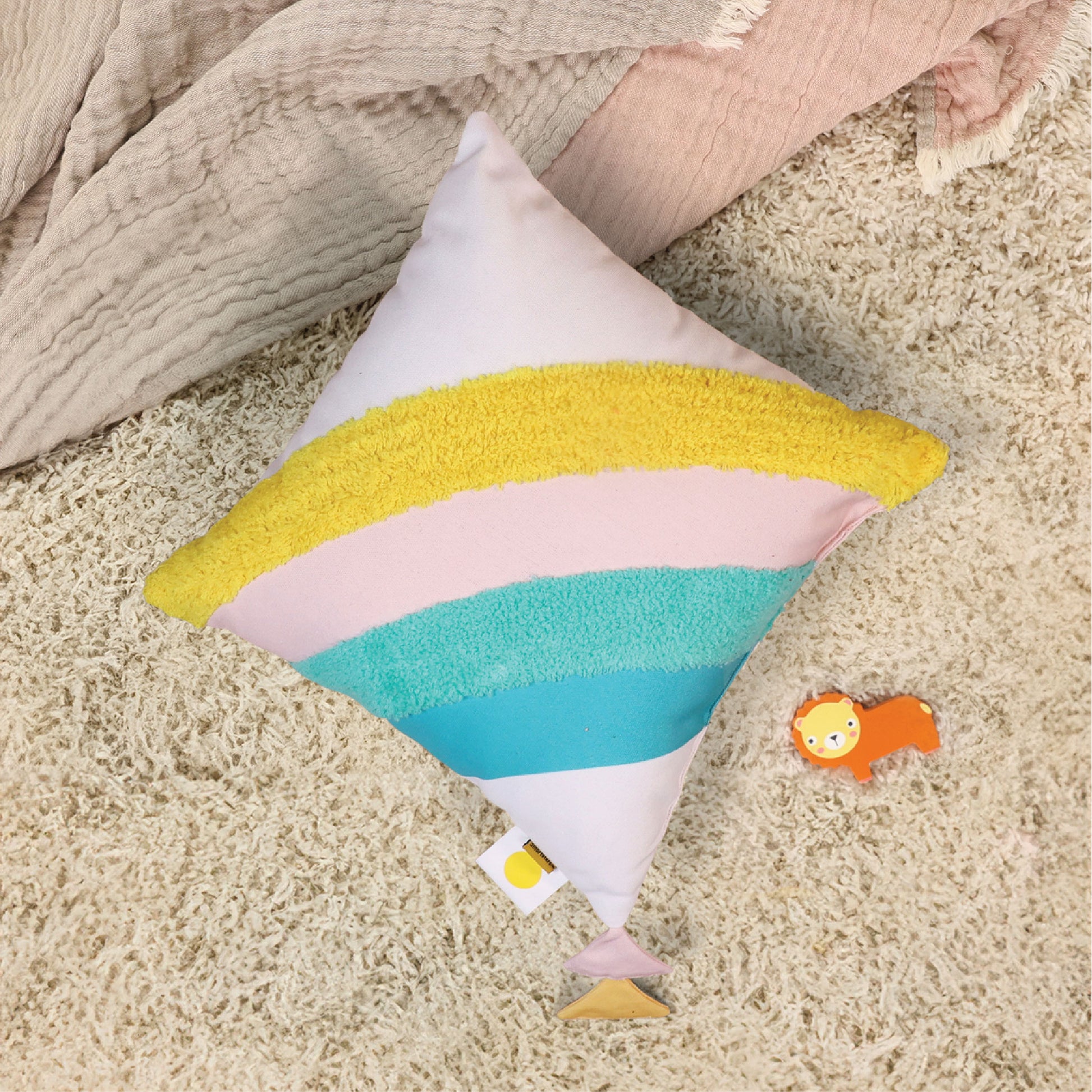 media_gallary Kite Fite + Sunburst + Winding Roads Sensory Shaped Cushions 1