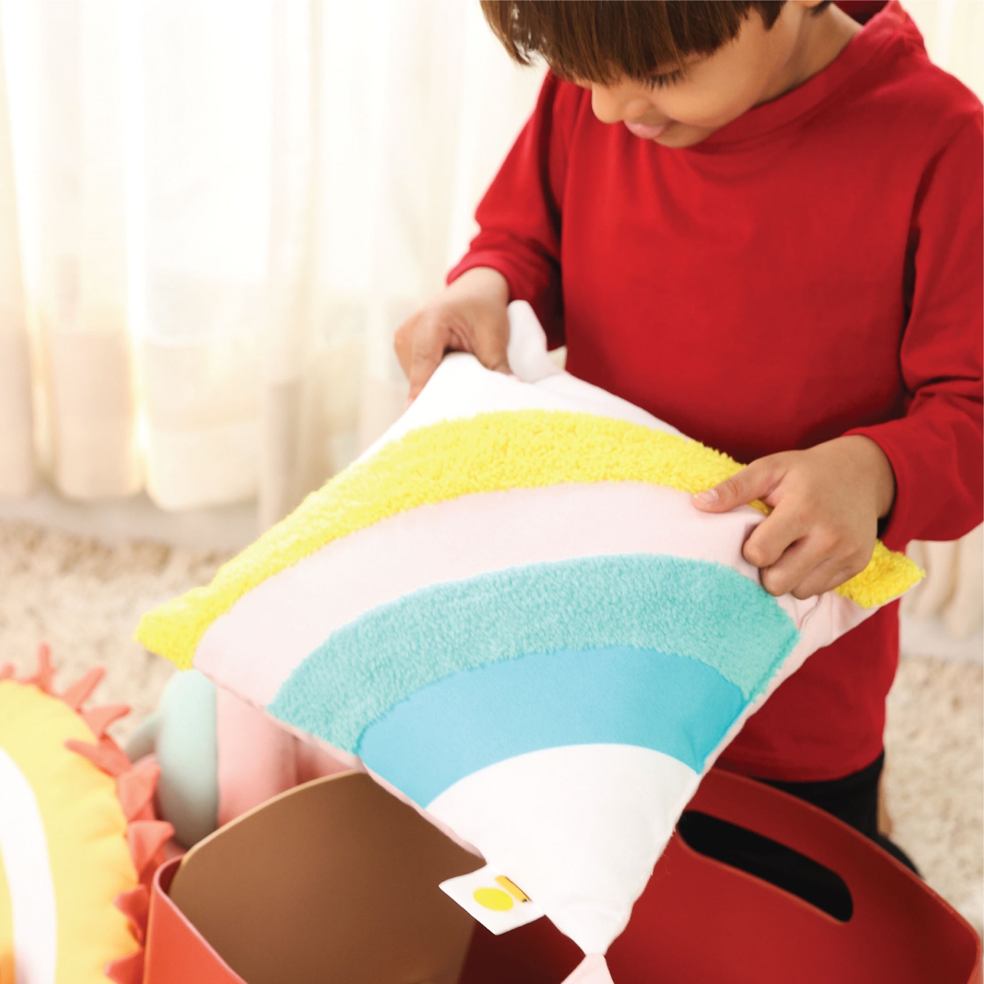 media_gallary Kite Fite + Sunburst + Winding Roads Sensory Shaped Cushions 4