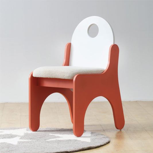 Jigsaw Study Chair - Coral