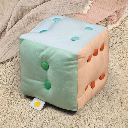 Roller or cube shaped cushion