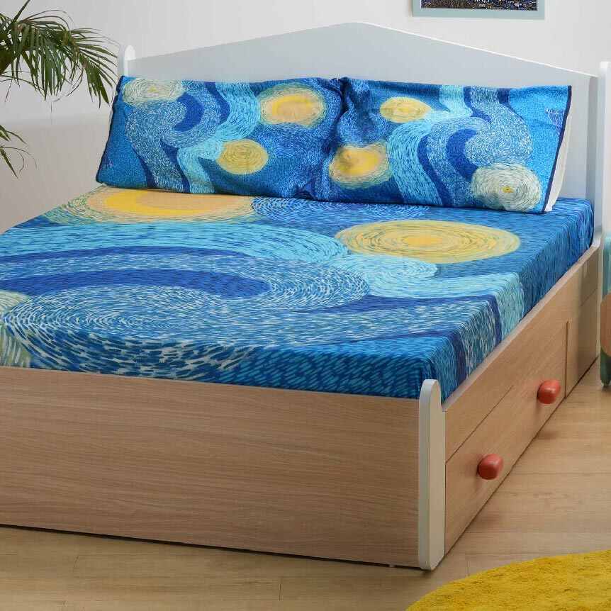 Bedsheet for kids room discount