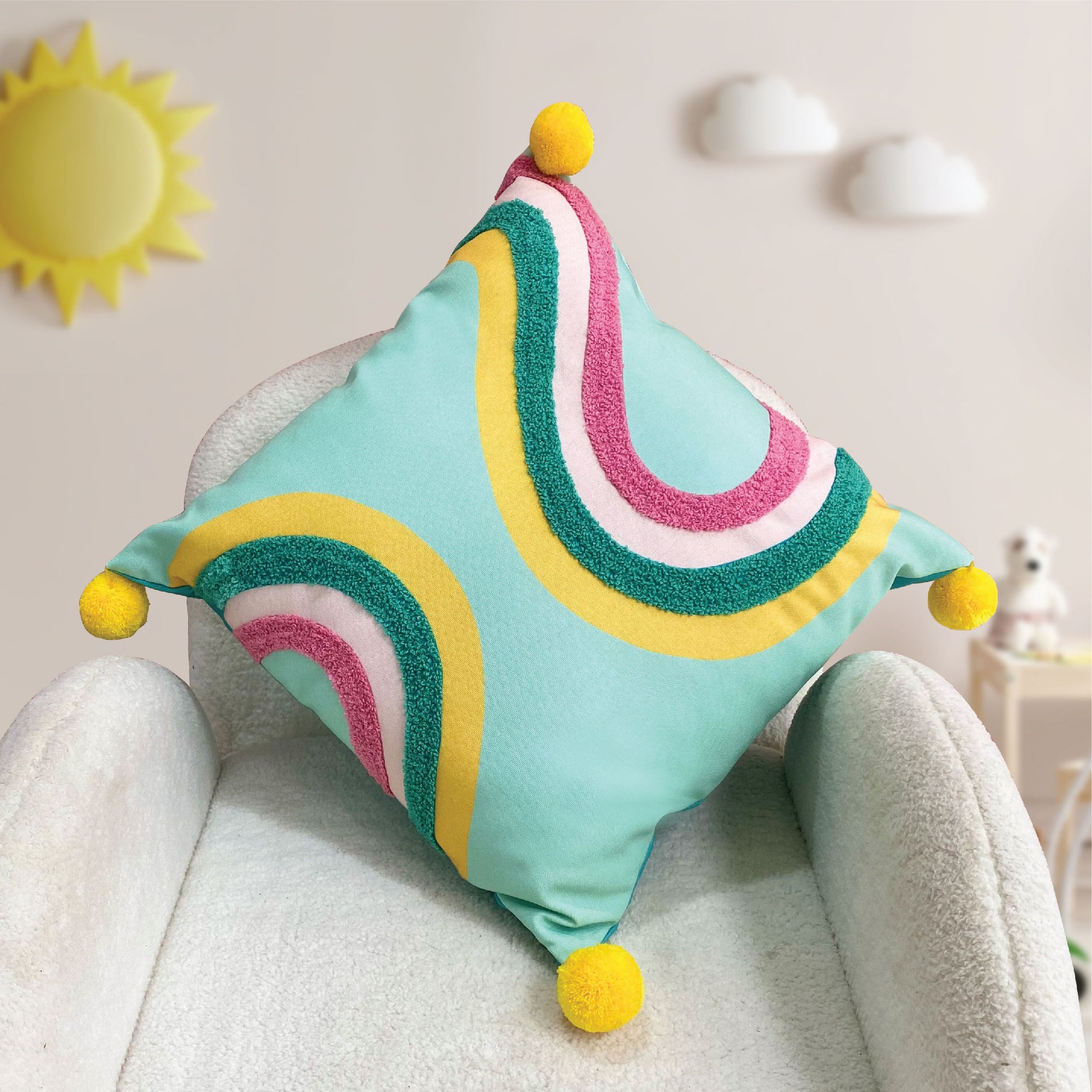 media_gallary Kite Fite + Sunburst + Winding Roads Sensory Shaped Cushions 11