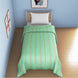 thumbnail Cursive Lines Coverlet Single Bed Size 2
