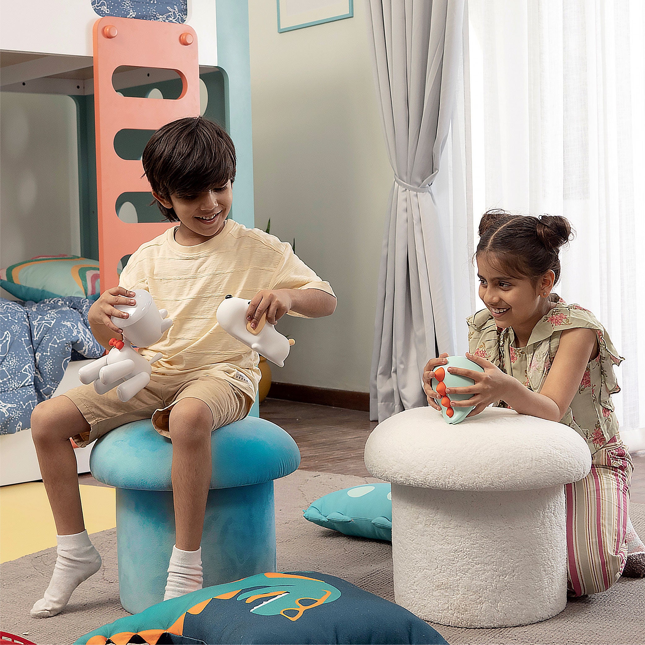 Kids mushroom stool hotsell