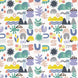 thumbnail Oodles of Doodles Fitted Bedsheet 4