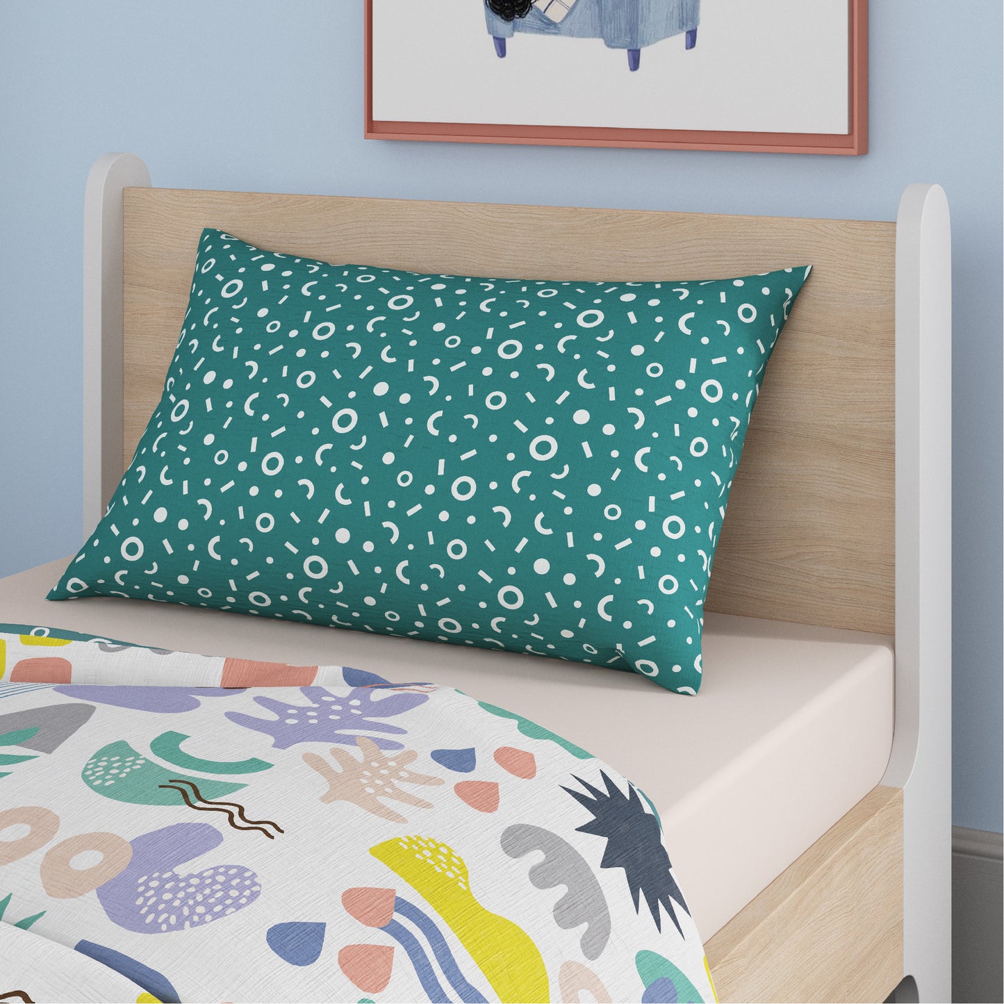 Oodles of Doodles Reversible AC Comforter Single Bed Size